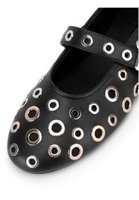 Badura Baleriny CISSU-8221-203-1 Czarny. Kolor: czarny. Materiał: skóra #5