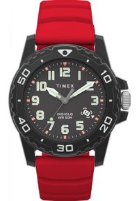 Zegarek Timex Zegarek męski TW5M61000 czerwony. Kolor: czerwony #1