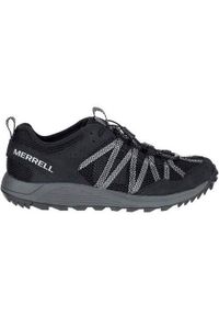 Buty do chodzenia męskie Merrell Wildwood Aerosport. Kolor: brązowy, szary, wielokolorowy. Materiał: syntetyk, tkanina, materiał. Szerokość cholewki: normalna. Sport: turystyka piesza