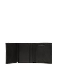 Calvin Klein Mały Portfel Męski Minimalism Trifold 6Cc W/Coin K50K509624 Czarny. Kolor: czarny. Materiał: skóra #3