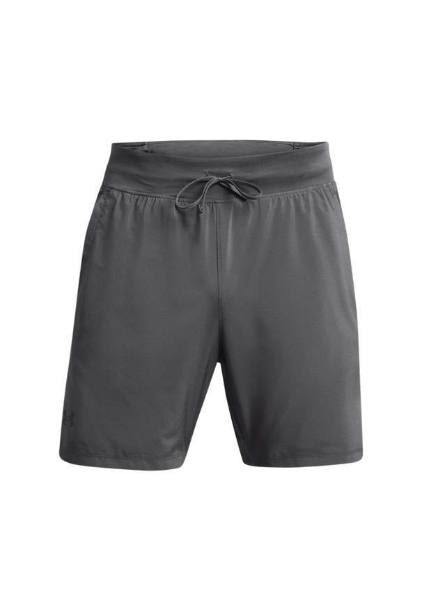 Szorty 2 w 1 Under Armour Launch Elite 7". Kolor: szary, wielokolorowy, czarny. Sport: bieganie