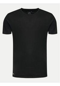 Lacoste Komplet 3 t-shirtów TH9010 Czarny Regular Fit. Kolor: czarny. Materiał: bawełna #7