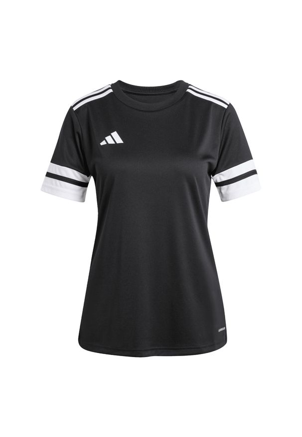Adidas Sport Squa25 Jsy W Koszulka Damskie. Kolor: czarny, wielokolorowy, biały. Sport: piłka nożna