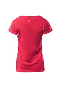Hi-tec - T-shirt Damski Lady Puro. Kolor: czerwony. Sport: turystyka piesza #2