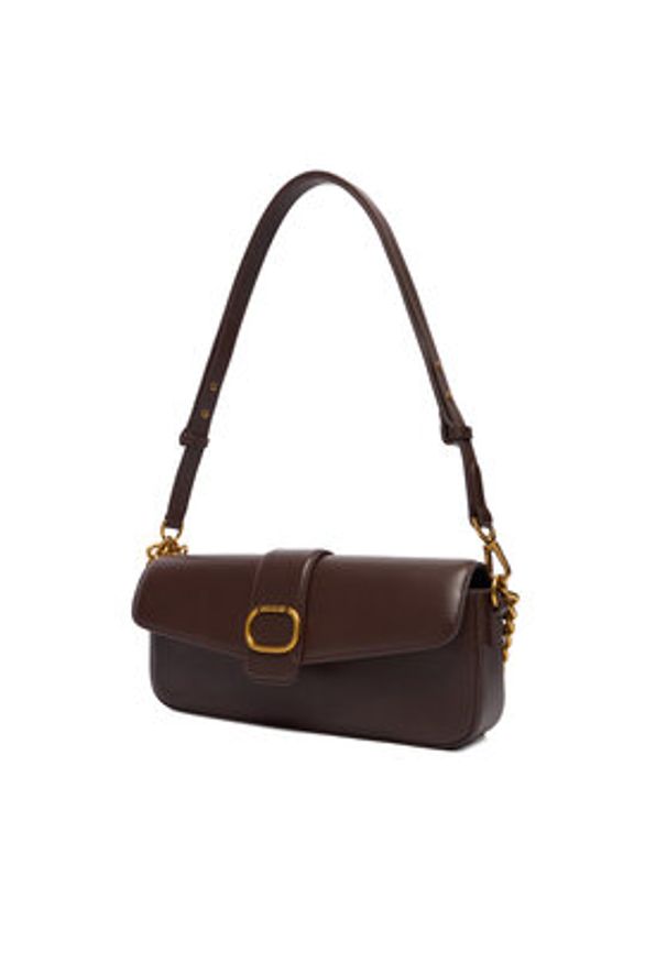 TwinSet - TWINSET Torebka 252TD836A Brązowy. Kolor: brązowy. Materiał: skórzane