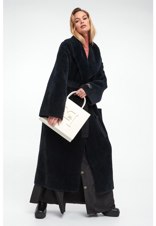 Elisabetta Franchi - Płaszcz damski ELISABETTA FRANCHI