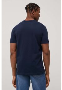 Quiksilver t-shirt bawełniany kolor granatowy wzorzysty. Kolor: niebieski. Materiał: bawełna #5