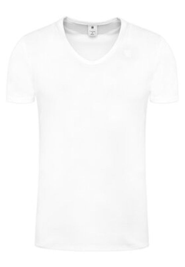 G-Star RAW - G-Star Raw Komplet t-shirtów Base D07207-124 Biały Slim Fit. Kolor: biały. Materiał: bawełna