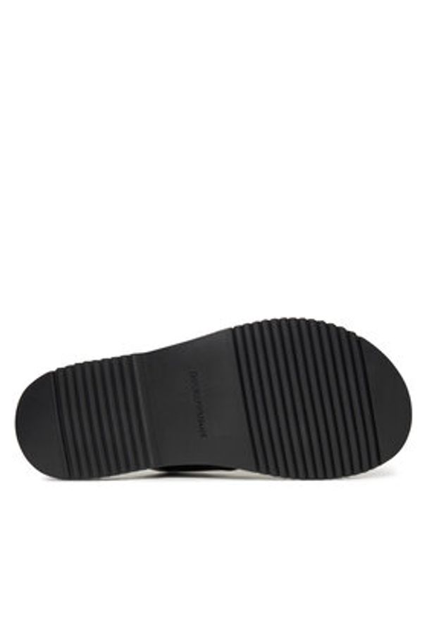 Emporio Armani Klapki X4P124 XR340 K001 Czarny. Kolor: czarny. Materiał: skóra