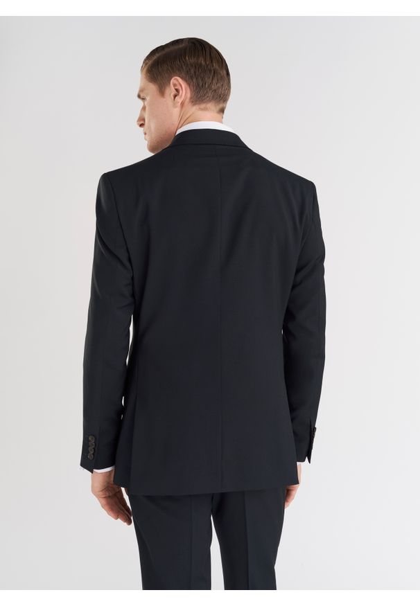 Pako Lorente - PAKO LORENTE – Wełniane zielone spodnie garniturowe. Kolor: zielony. Materiał: wełna. Styl: elegancki