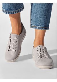 ecco - ECCO Sneakersy SOFT 2.0 20650302386 Szary. Kolor: szary. Materiał: skóra #6