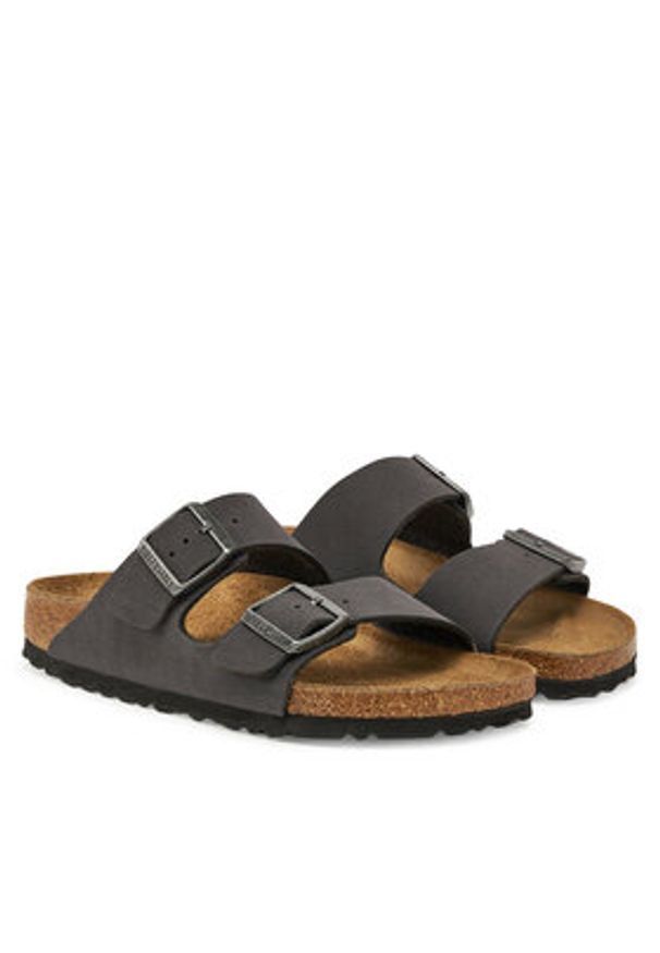 Birkenstock Klapki Arizona 1029162 Brązowy. Kolor: brązowy. Materiał: skóra