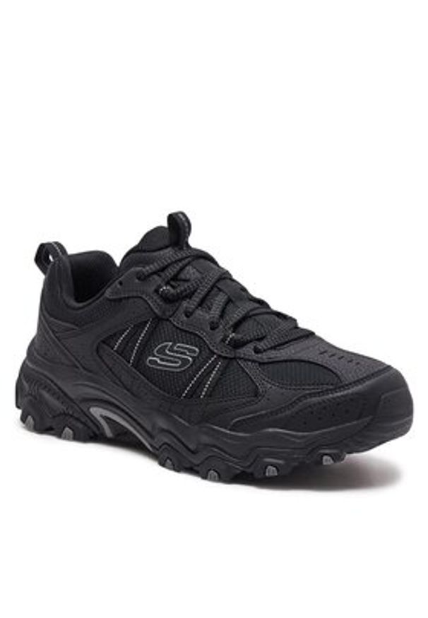 skechers - Skechers Trekkingi Stamina At 237527 Czarny. Kolor: czarny. Materiał: mesh, materiał. Sport: turystyka piesza
