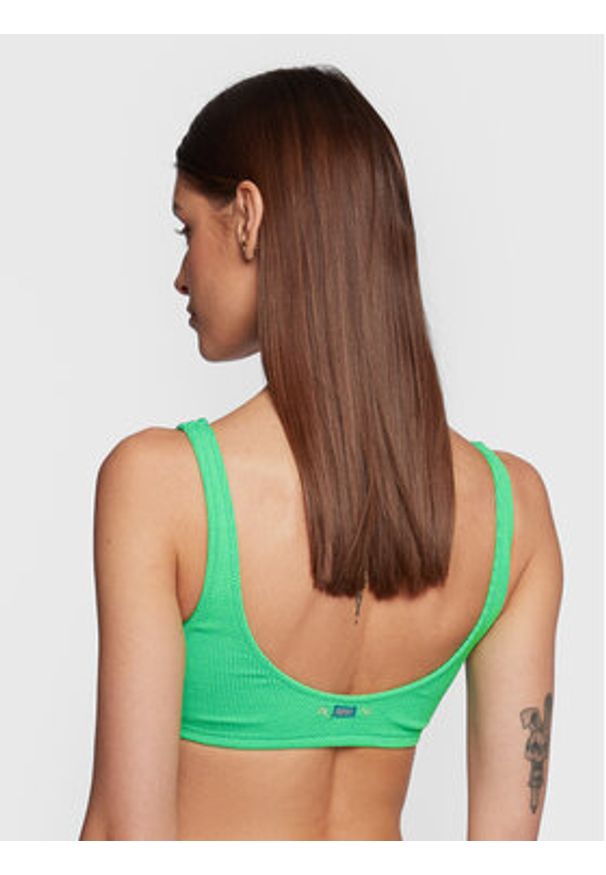 Banana Moon Góra od bikini Justin Scrunchy JAA47 Zielony. Kolor: zielony. Materiał: syntetyk