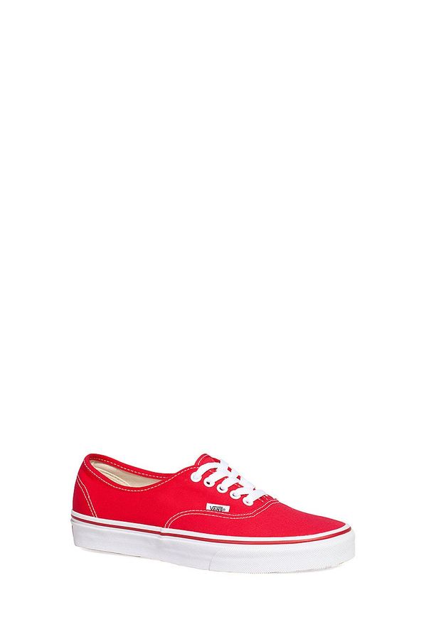 Vans - Tenisówki Authentic. Kolor: czerwony. Styl: klasyczny