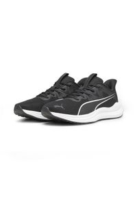 Buty do biegania męskie Puma Reflect Lite. Zapięcie: sznurówki. Kolor: czarny, biały, wielokolorowy. Materiał: syntetyk, tkanina, materiał. Szerokość cholewki: normalna. Sport: bieganie