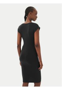 Vero Moda Sukienka codzienna Ava Sarah 10346941 Czarny Slim Fit. Okazja: na co dzień. Kolor: czarny. Materiał: lyocell. Typ sukienki: proste. Styl: casual #3