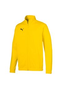 Kurtka Sportowa Puma Liga Poly Jas Core M dla Mężczyzn. Kolor: żółty, wielokolorowy, czarny. Materiał: poliester. Sezon: zima. Styl: sportowy #1