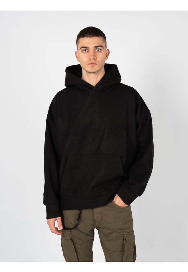 La Haine Inside Us Bluza "Unisex-LM054" | A23083Z LM054 | Mężczyzna | Czarny. Typ kołnierza: kaptur. Kolor: czarny. Materiał: acetat, poliester, elastan