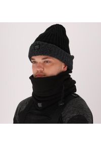 HEAT KEEPER - Zestaw termo unisex Komin na szyję/Rękawiczki. Kolor: czarny. Materiał: poliamid. Sezon: zima. Sport: narciarstwo