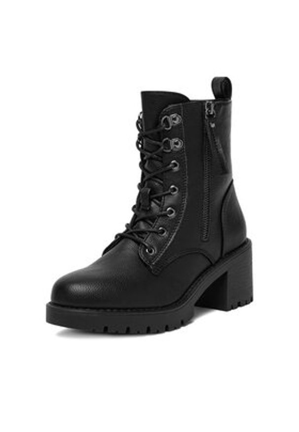 Clara Barson Trzewiki CEO-WS5898-19 Czarny. Kolor: czarny. Materiał: materiał