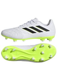 Adidas - Buty adidas Copa PURE.3 Fg M HQ8984 białe białe. Kolor: biały. Materiał: materiał. Szerokość cholewki: normalna