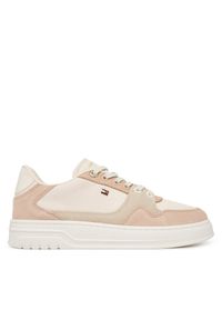 TOMMY HILFIGER - Sneakersy Tommy Hilfiger. Kolor: kremowy #1