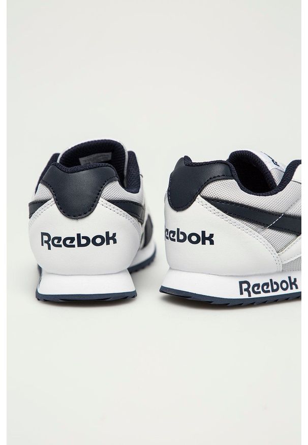 Reebok Classic - Buty dziecięce Royal. Nosek buta: okrągły. Zapięcie: sznurówki. Kolor: biały. Materiał: guma. Model: Reebok Classic, Reebok Royal