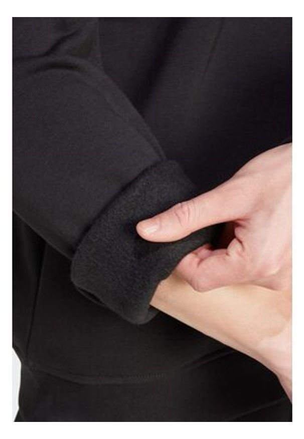 Adidas - adidas Bluza Trefoil Essentials IY4932 Czarny Regular Fit. Kolor: czarny. Materiał: syntetyk