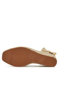 DeeZee Espadryle XF-310-03 Beżowy. Kolor: beżowy. Materiał: materiał #3