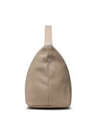 Calvin Klein Torebka Elevated Soft Shoulder Bag Lg K60K610752 Brązowy. Kolor: brązowy. Materiał: skórzane #4