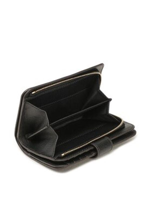 Furla Duży Portfel Damski Camelia WP00314-ARE000-O6000-1-007-20-CN-P Czarny. Kolor: czarny. Materiał: skóra