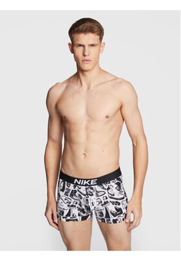 Nike Bokserki 000PKE1159 Biały. Kolor: biały. Materiał: syntetyk