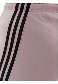 Adidas - adidas Spodnie dresowe Future Icons 3-Stripes IS3661 Fioletowy Slim Fit. Kolor: fioletowy. Materiał: syntetyk