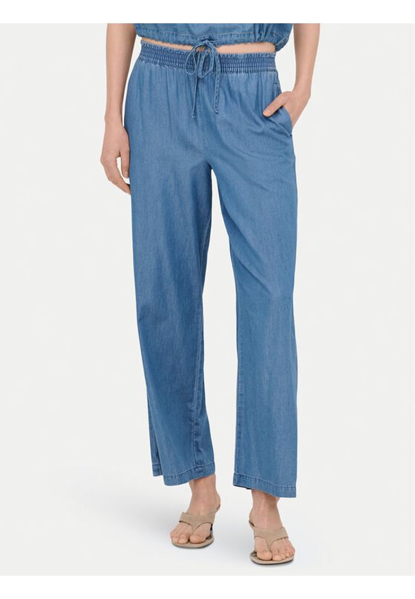 only - ONLY Jeansy Bea 15369260 Niebieski Wide Fit. Kolor: niebieski