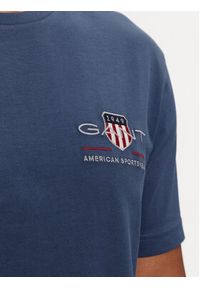 GANT - Gant T-Shirt Archive Shield 2067004 Niebieski Regular Fit. Kolor: niebieski. Materiał: bawełna #2