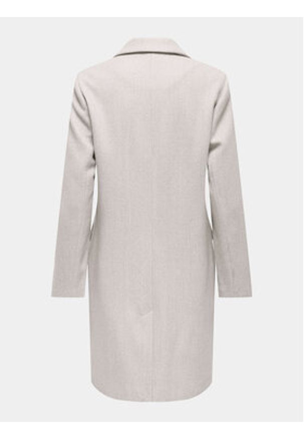 only - ONLY Płaszcz przejściowy Nancy 15292832 Biały Regular Fit. Kolor: biały. Materiał: syntetyk