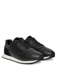 Calvin Klein Sneakersy Low Prof Runn Laceup Perf Lth HM0HM01871 Czarny. Kolor: czarny. Materiał: skóra