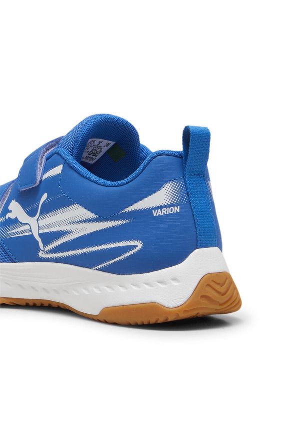 Puma - Buty do sportów halowych Varion II PUMA Team Royal White Gum Blue Beige. Kolor: niebieski, beżowy, wielokolorowy, biały. Materiał: guma. Sport: piłka ręczna
