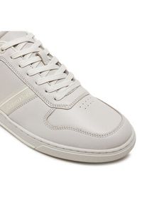 Calvin Klein Sneakersy Low Top Lace Up Logo HM0HM01491 Szary. Kolor: szary. Materiał: skóra #6