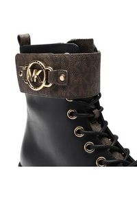 MICHAEL Michael Kors Botki Rory Lace Up 40F3ROFE1L Czarny. Kolor: czarny. Materiał: skóra #2