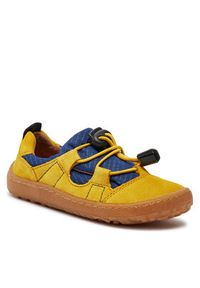 Froddo Sneakersy Barefoot Track G3130243-3 M Żółty. Kolor: żółty. Materiał: materiał #3