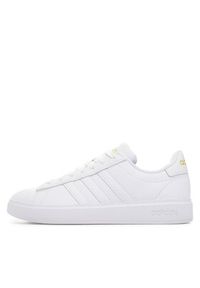 Adidas - adidas Sneakersy Grand Court Cloudfoam Lifestyle Court Comfort Shoes GW9213 Biały. Kolor: biały. Materiał: skóra. Model: Adidas Cloudfoam #3