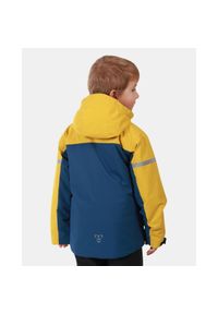 Dziecięca kurtka narciarska Kilpi Ateni. Kolor: żółty. Sezon: zima. Sport: narciarstwo #1