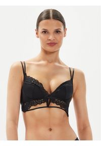 Hunkemöller Biustonosz braletka Lainey 205441 Czarny. Kolor: czarny. Materiał: syntetyk