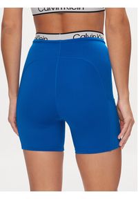 Calvin Klein Performance Szorty sportowe 00GWS4L722 Niebieski Slim Fit. Kolor: niebieski. Materiał: syntetyk #5