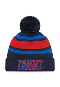 Tommy Jeans Czapka Heritage Stadium AM0AM10582 Granatowy. Kolor: niebieski. Materiał: materiał, akryl