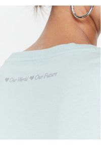 Guess T-Shirt Benita W3RI27 JA914 Zielony Regular Fit. Kolor: zielony. Materiał: bawełna