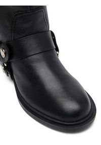 Guess Kowbojki Ruben FL7RUB LEA10 Czarny. Kolor: czarny. Materiał: skóra