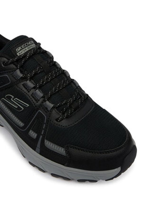 skechers - Skechers Sneakersy Hillcrest 2.0 237806/BLK Czarny. Kolor: czarny. Materiał: materiał
